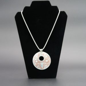 Mother of Pearl Eagle pendent