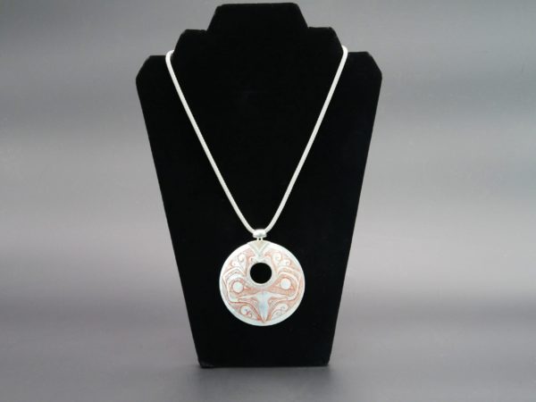 Mother of Pearl Eagle pendent