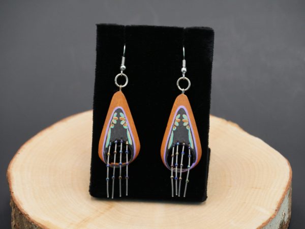Alutiq Visor earrings